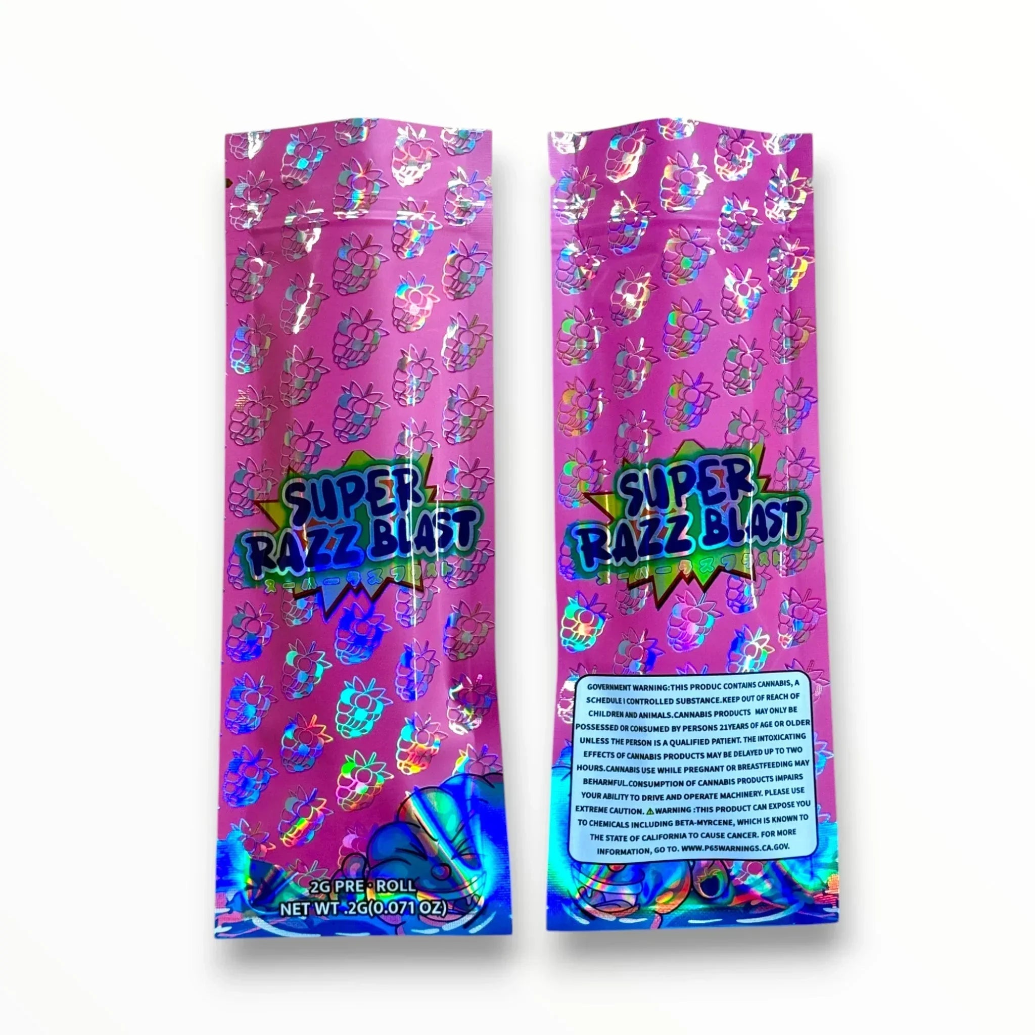 2 GRAM PRE ROLL PACKAGING - Black Unicorn Hub