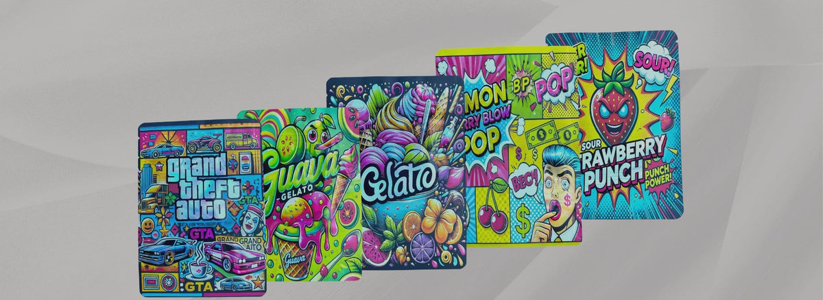 7g to 14g Mylar Bags