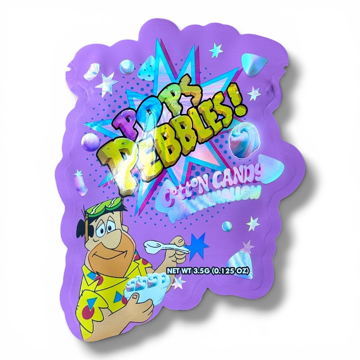 Pops Pebbles Cotton Candy Marshmallow 3.5g shape bags