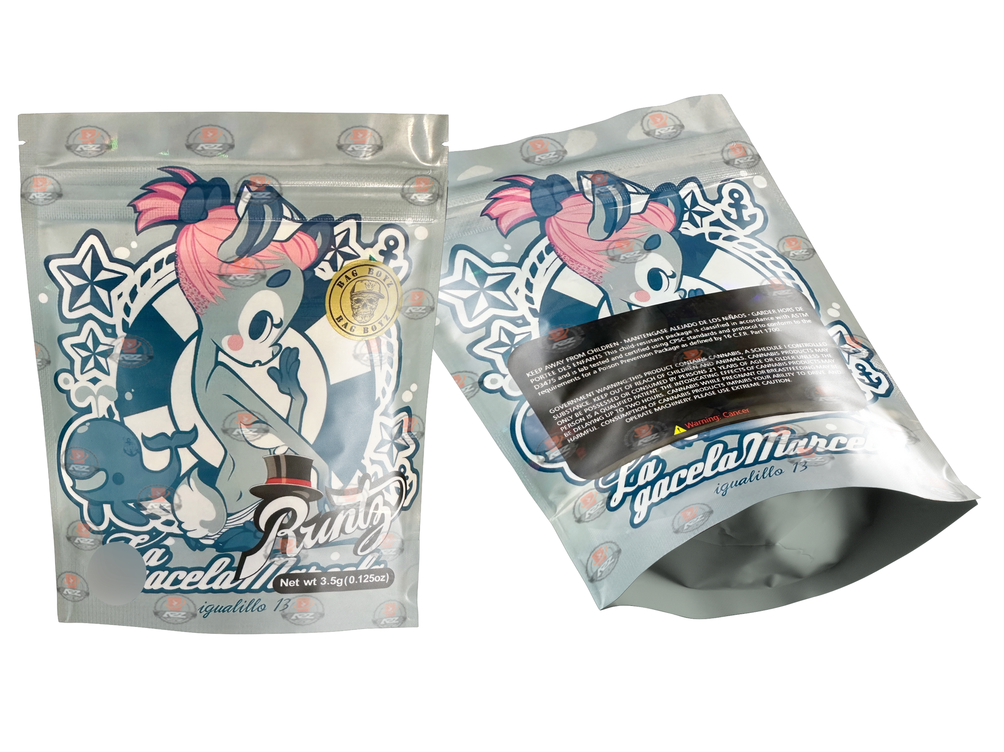 Holographic Mylar Bag 3.5G