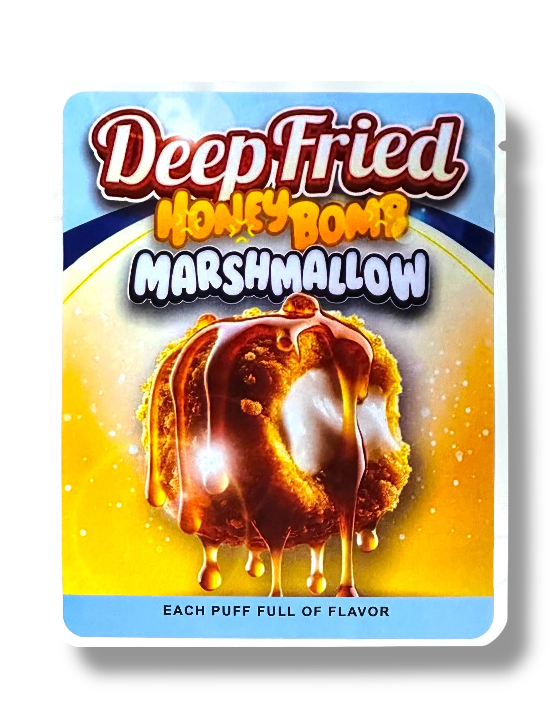 Sprinklez Deep Fried Honey Bomb Marshmallow 3.5G Mylar Bags -With stickers and label