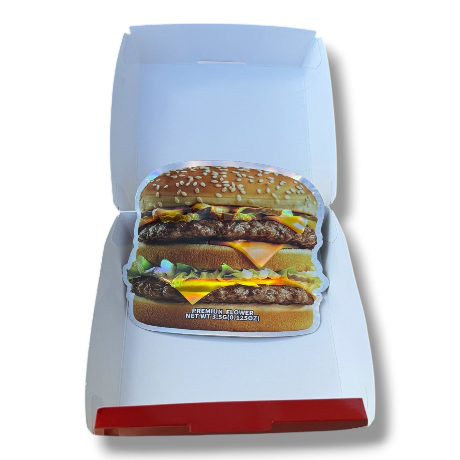 ZaDonaldz Big Smack Mylar Bags with Boxes 3.5g Box Packaging
