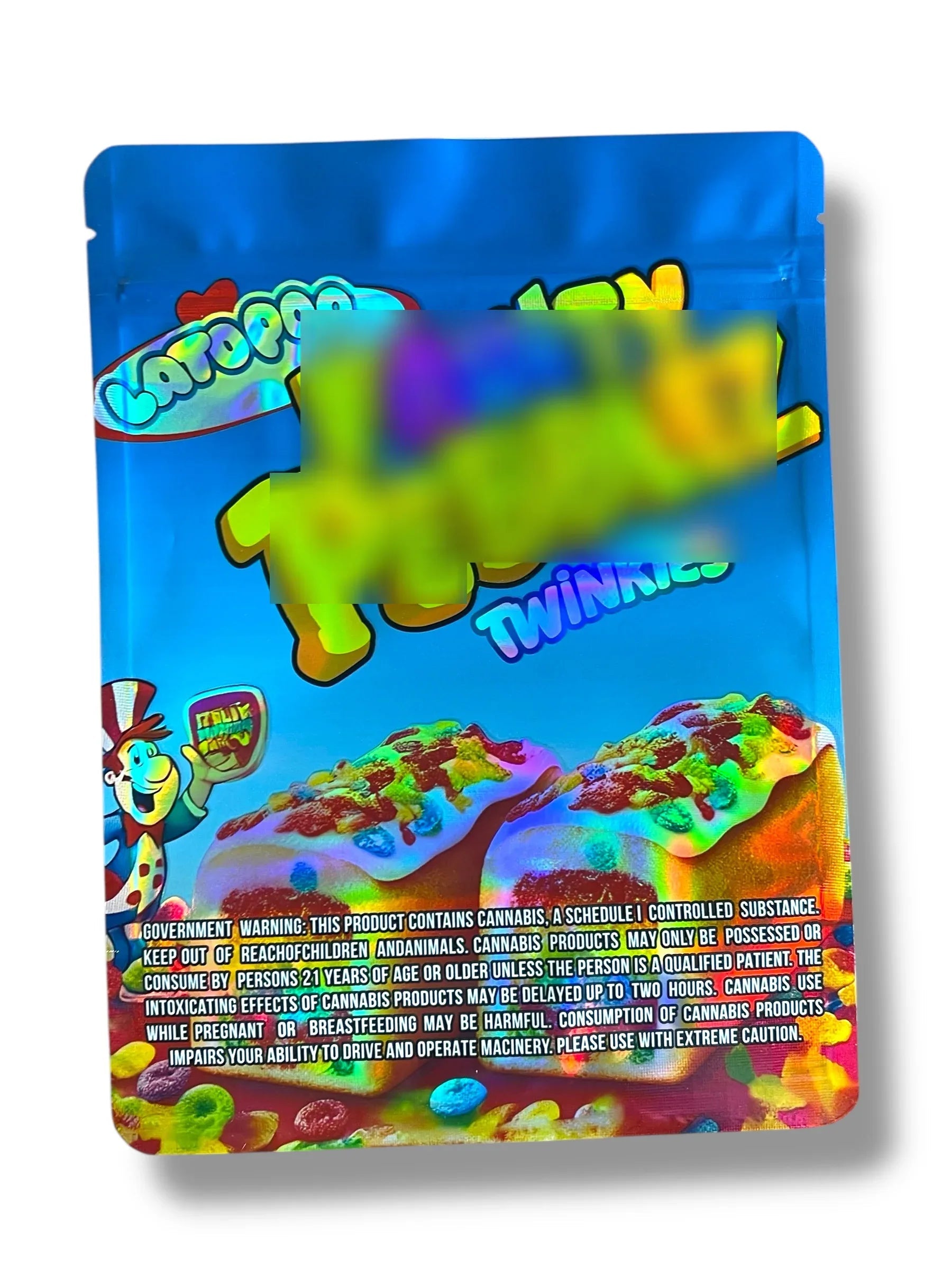 Lato Pop Twinkies 1 OZ 28G Mylar Mylar bag 1 ounce (50 Count) - Black Unicorn Hub