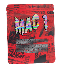 Black Unicorn -Mac 1 Holographic Mylar bag 3.5g For Flower