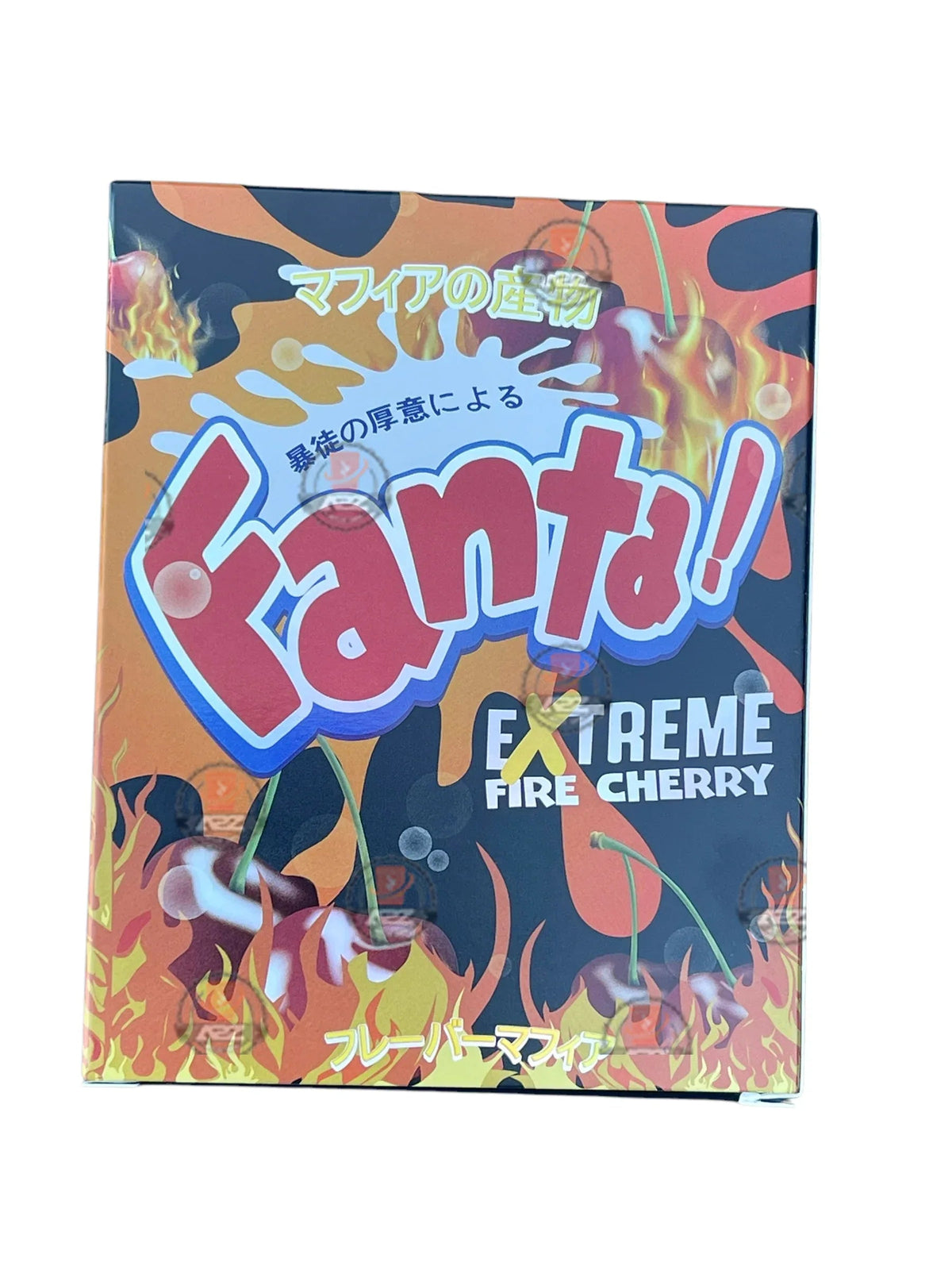 Fanta Extreme Fire Cherry Mylar Bags with Boxes 3.5g Box Packaging Holographic - Black Unicorn Hub