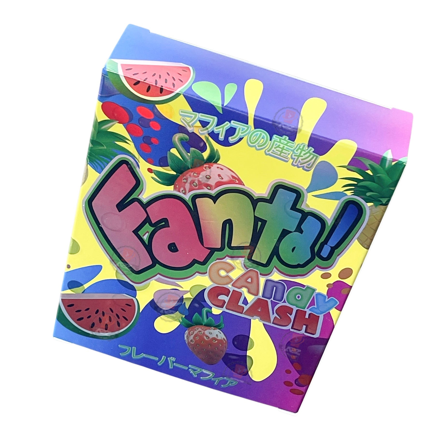 Fanta Candy Clash Mylar Bags with Boxes 3.5g Box Packaging Holographic