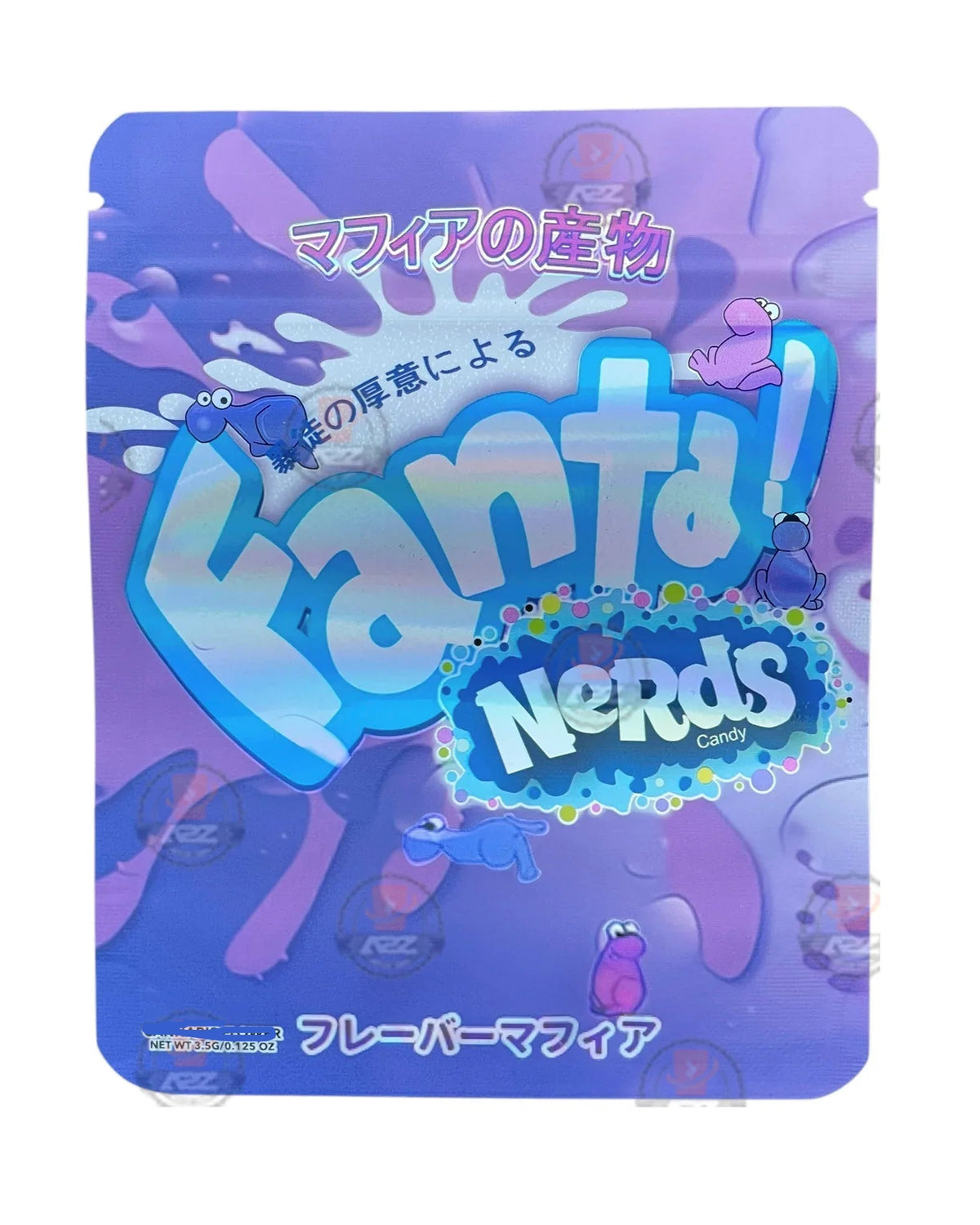 Fanta Candy Mylar Bags with Boxes 3.5g Box Packaging Holographic - Black Unicorn Hub