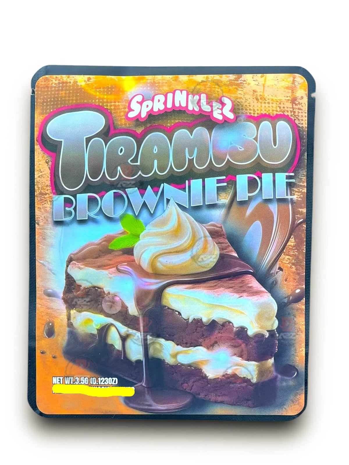 Sprinklez Cinnamon Roll Break Pudding 3.5G Mylar Bags -With stickers and label - Black Unicorn Hub