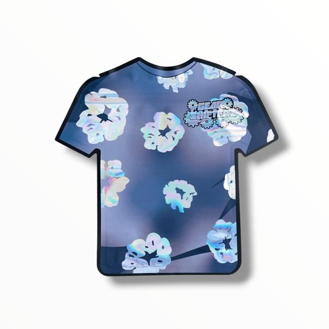 Denim Tearz Gear Shifters T shirt 3.5g shape bags Tier 2 blue
