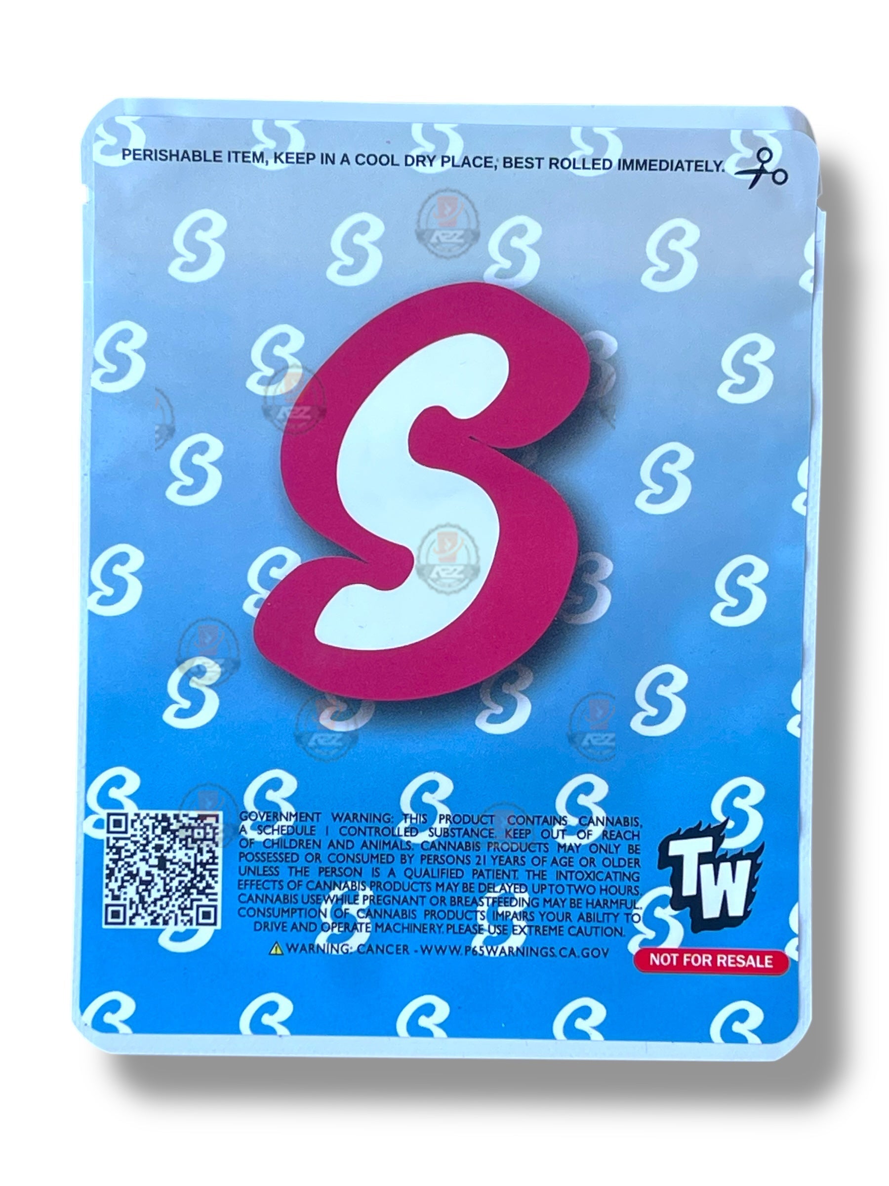 Sprinklez Dessert Dream Cake Mylar Bags with Boxes 3.5g Box Packaging With stickers and label