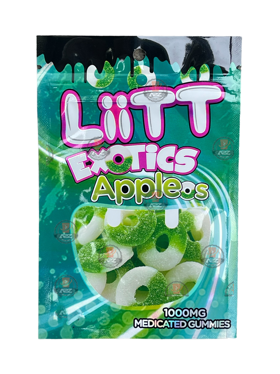 Liitt Exotics Appleos 3.5g Mylar Bag 1000MG (Packaging Only)