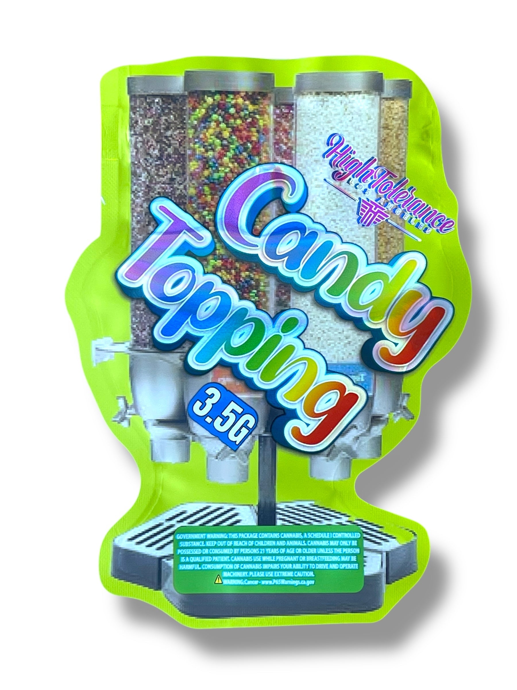High Tolerance Candy Topping Bag 3.5g shape bag