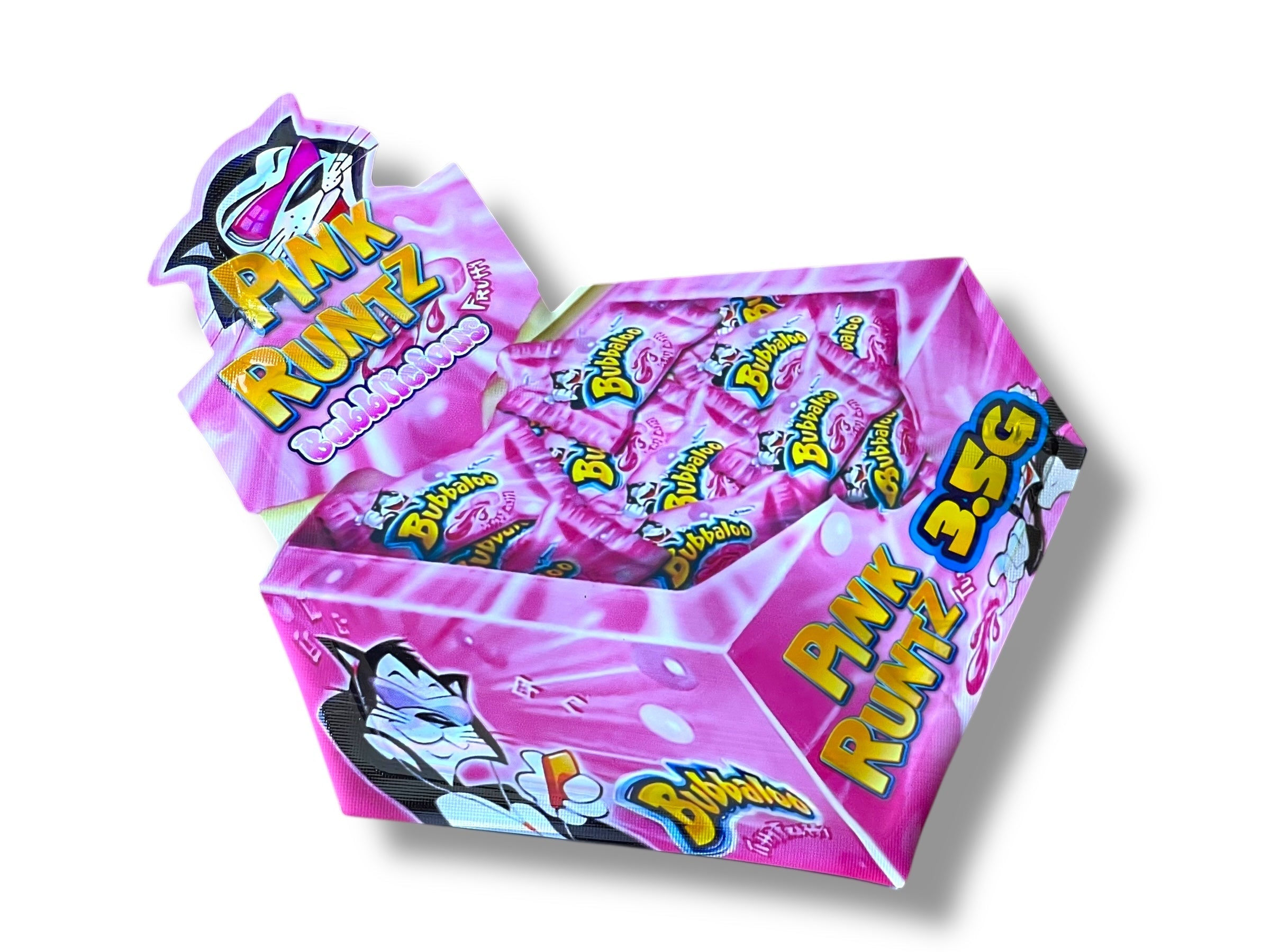 Pink Mylar Bag 3.5g shape bag