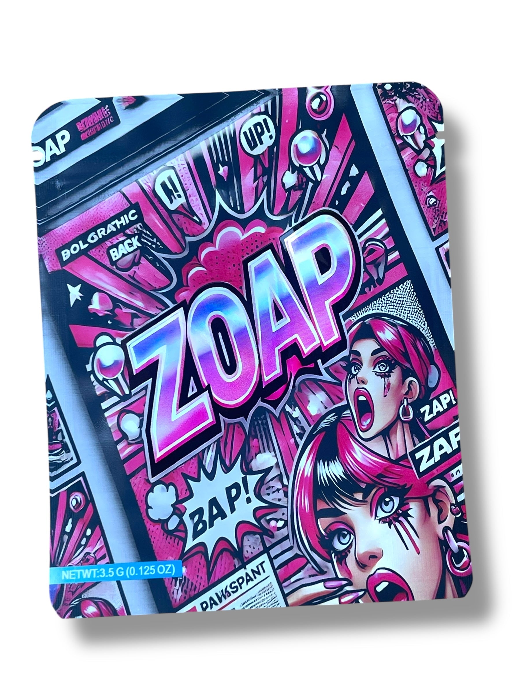 Zoap 3.5g Mylar Bag- Packaging Only