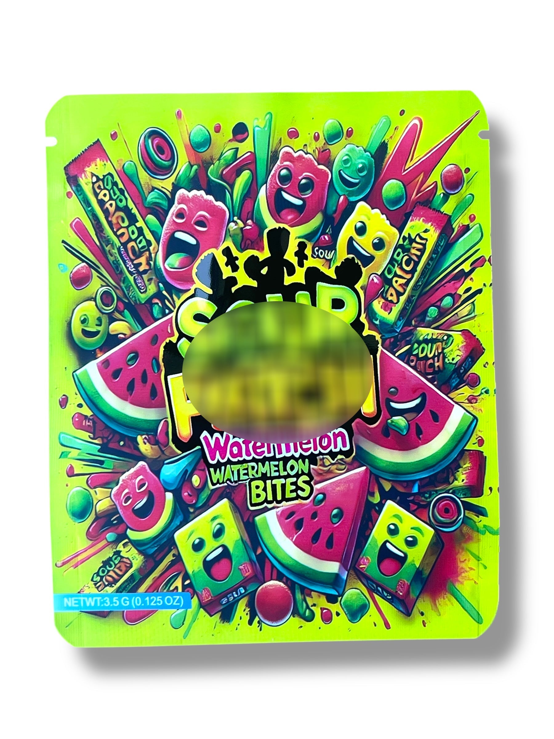 Watermelon Bites 3.5g Mylar Bag- Packaging Only