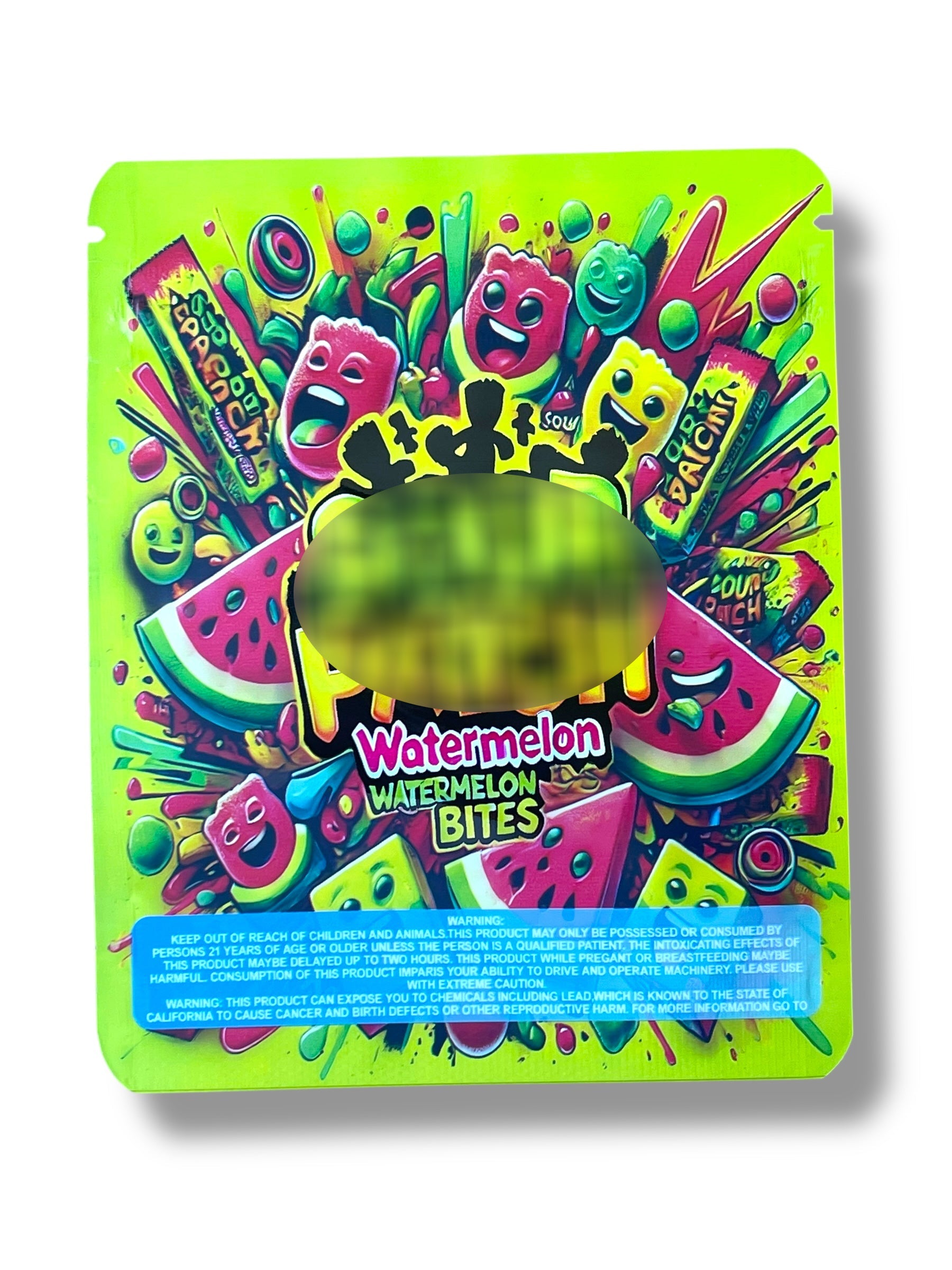 Watermelon Bites 3.5g Mylar Bag- Packaging Only