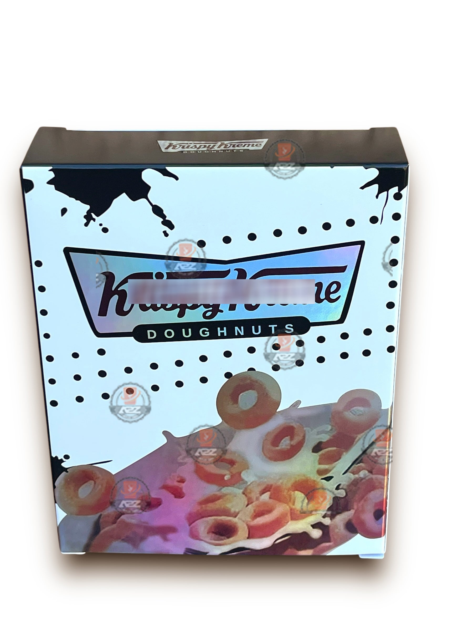 K Kreme Mylar Bags with Boxes 3.5g Box Packaging Holographic