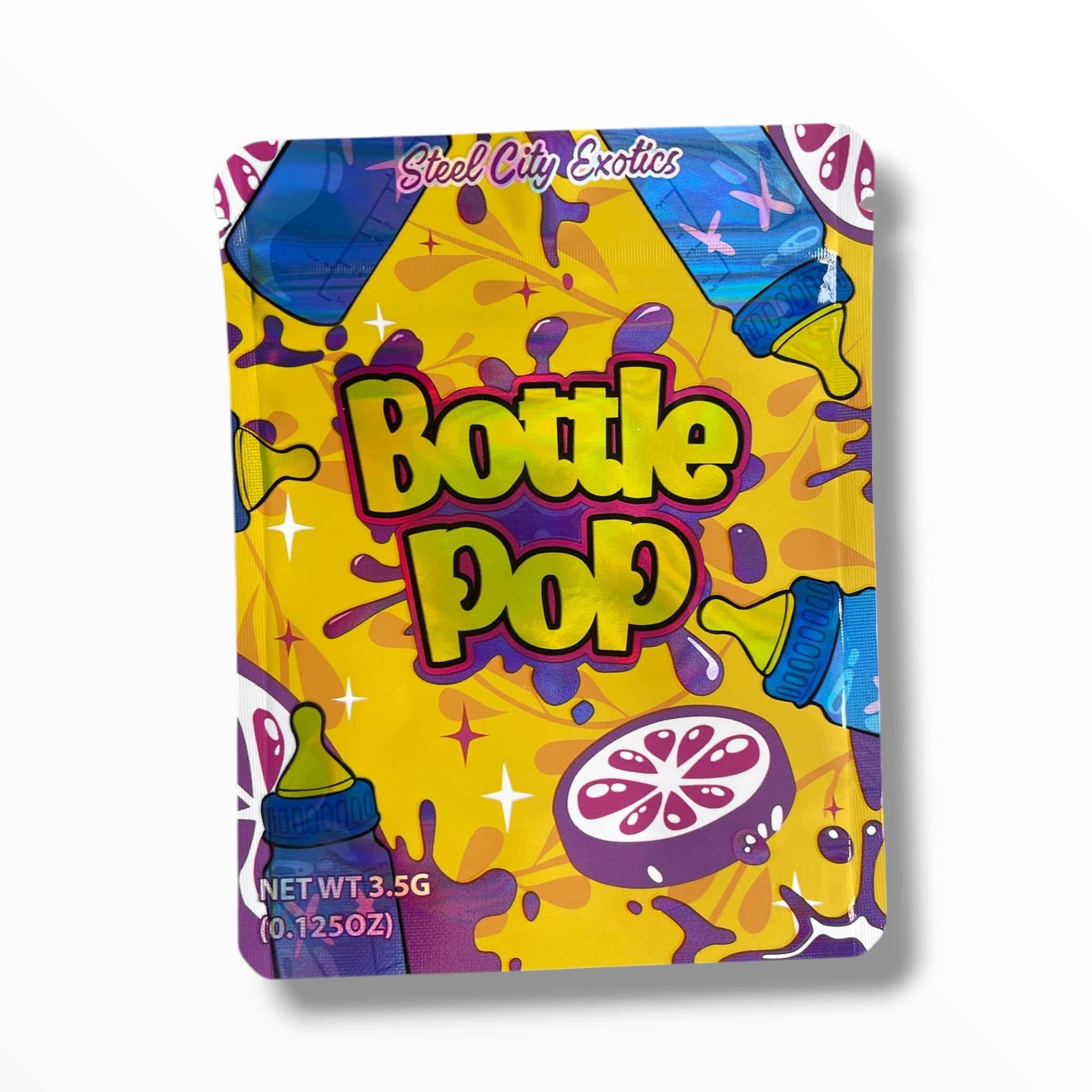 50 Different Designs 3.5g Mylar Bags – One of Each Design – Assorted Smell Proof Foil Bags – Variety Pack