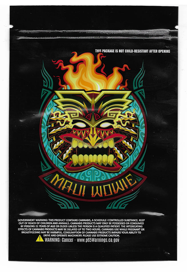 Maui Wowie Mylar zip lock bag 3.5G