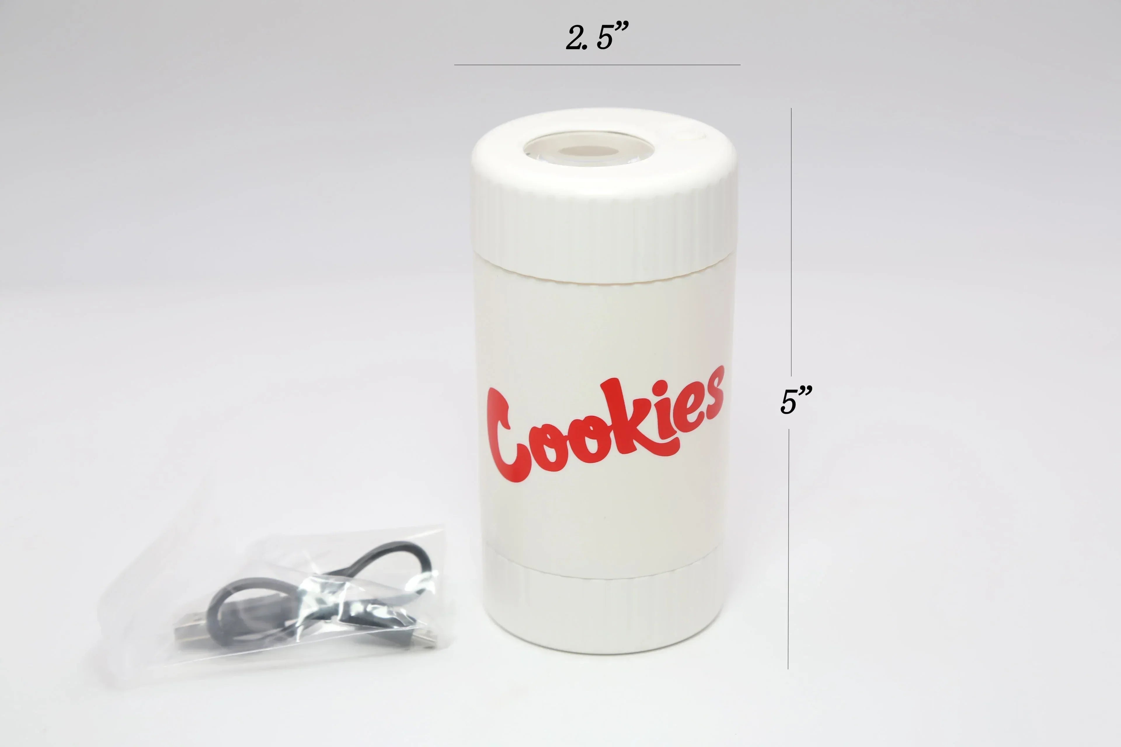 COOKIES MAG JARS WITH GRINDER - Black Unicorn Hub