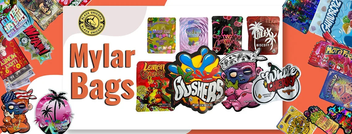 8th Packaging and all mylar bags - Black Unicorn Hub