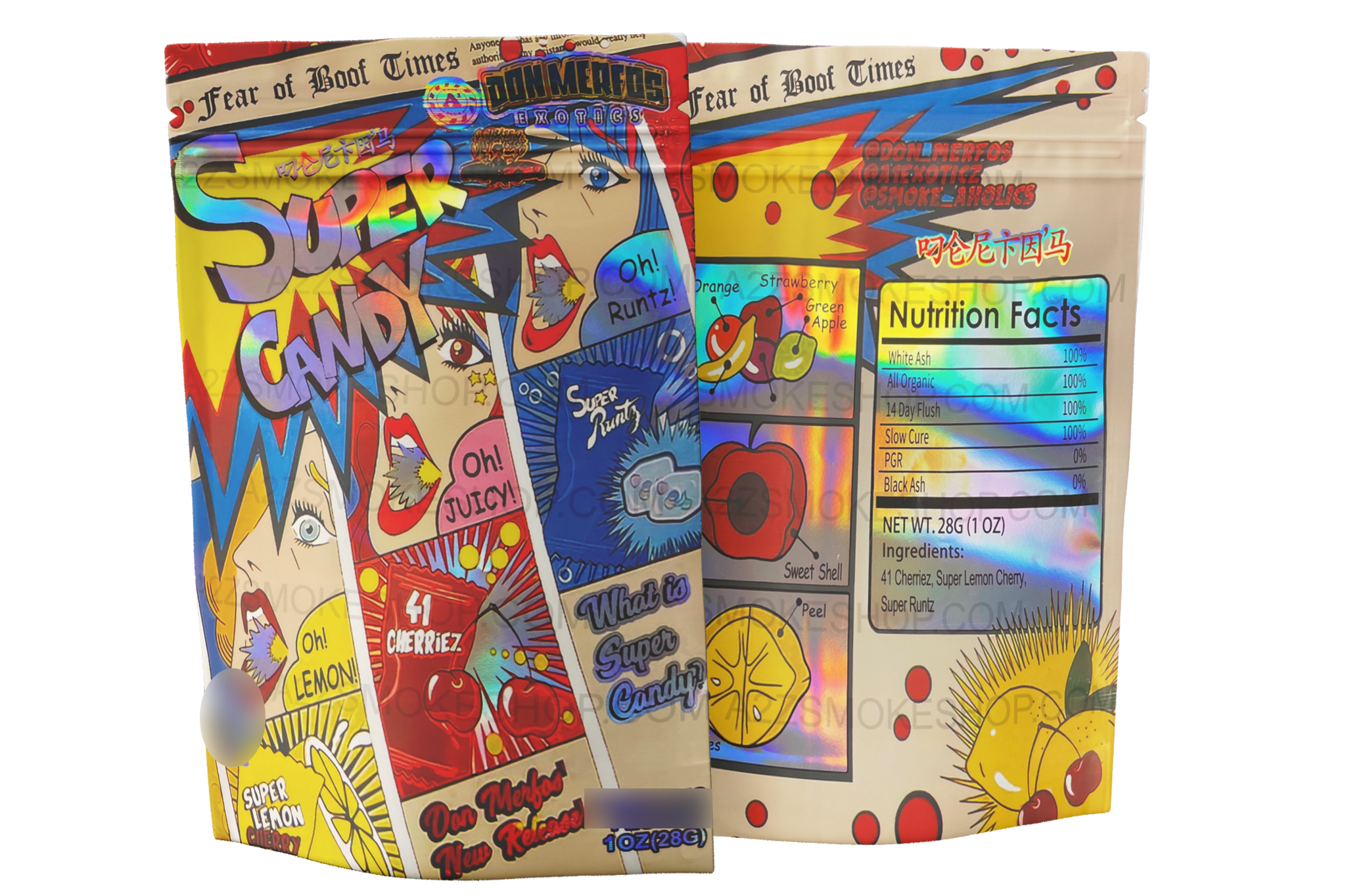 Don Merfos Super Candy 1 OZ 28G Mylar Bag