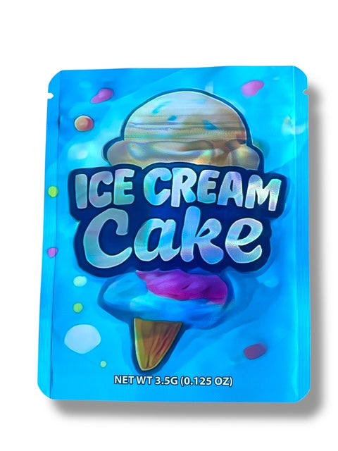 Ice Cream Cake 3.5g Mylar Bag- Packaging Only