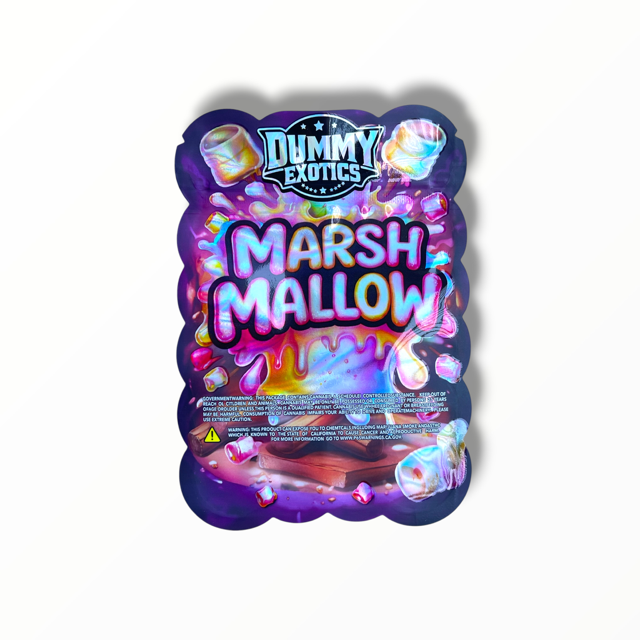 Marshmallow Dummy Exotics 3.5g shape bags