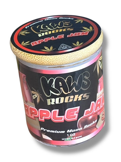 Kawz Exotic Edition Moon Rocks 1oz Glass Jars - Varity Pack 16 Strains in box Empty Jars (Copy)