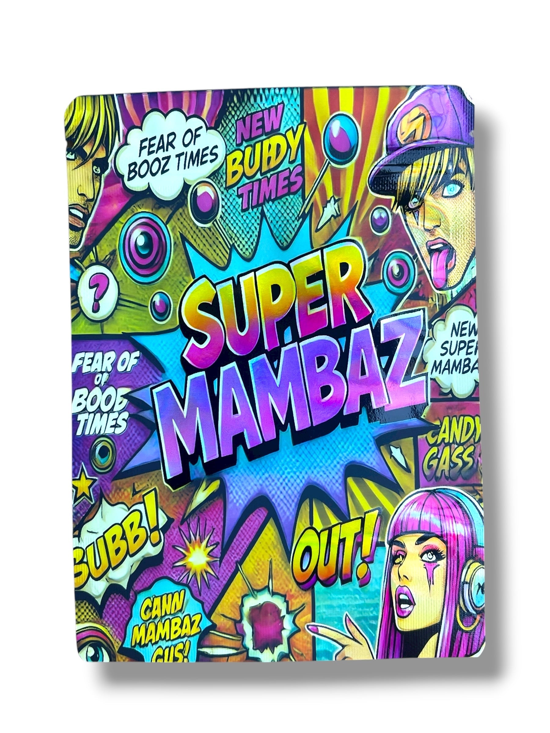 Super Mambaz 7G to 14G Mylar Bags
