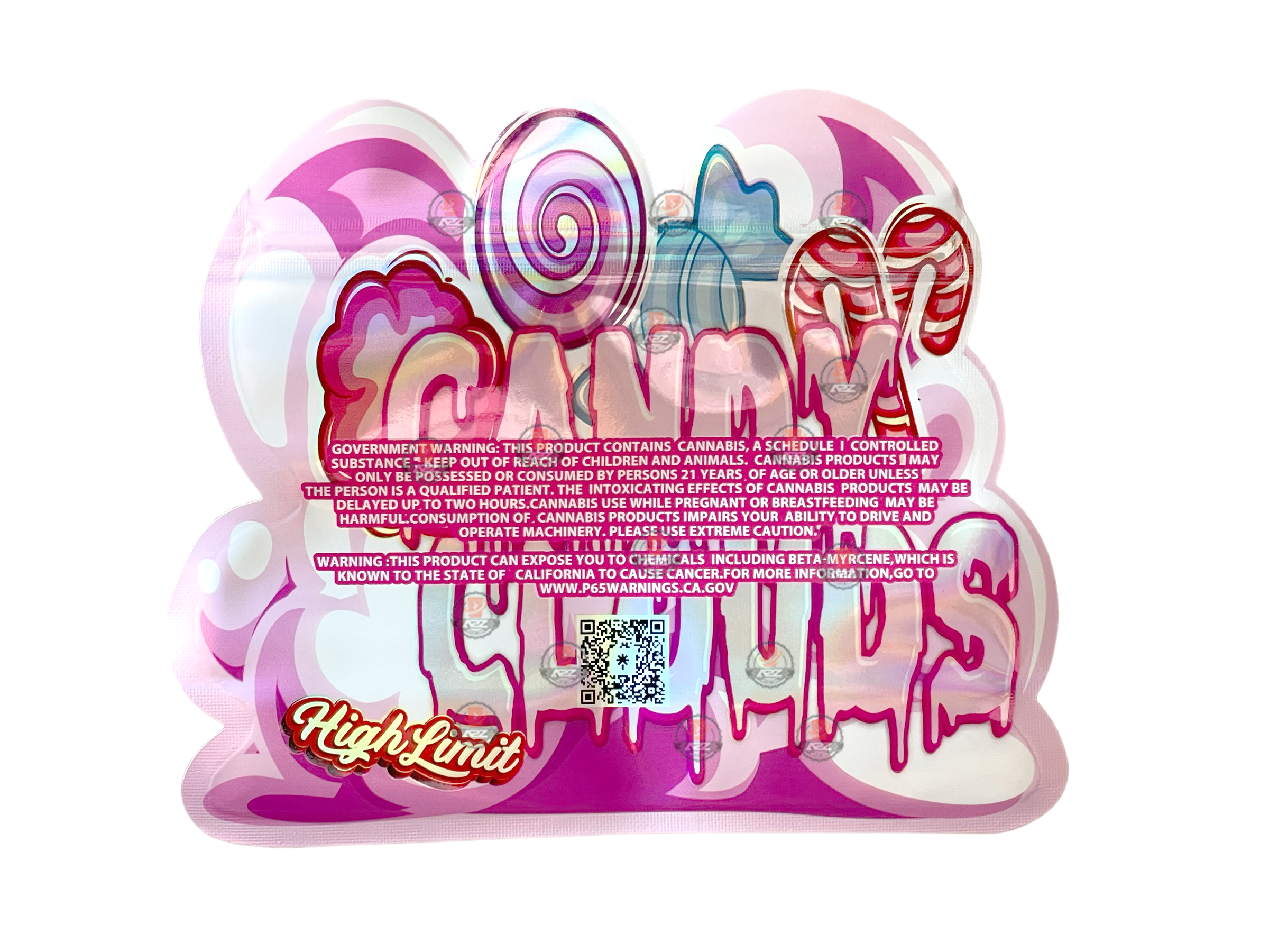 High Limit Candy Clouds 3.5 grams Mylar Bag
