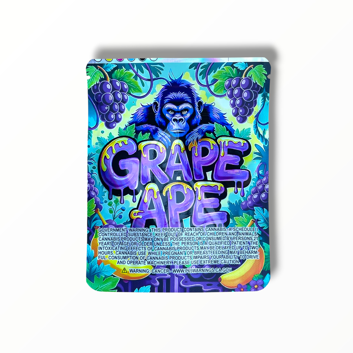 Grape Ape 3.5g shape bags