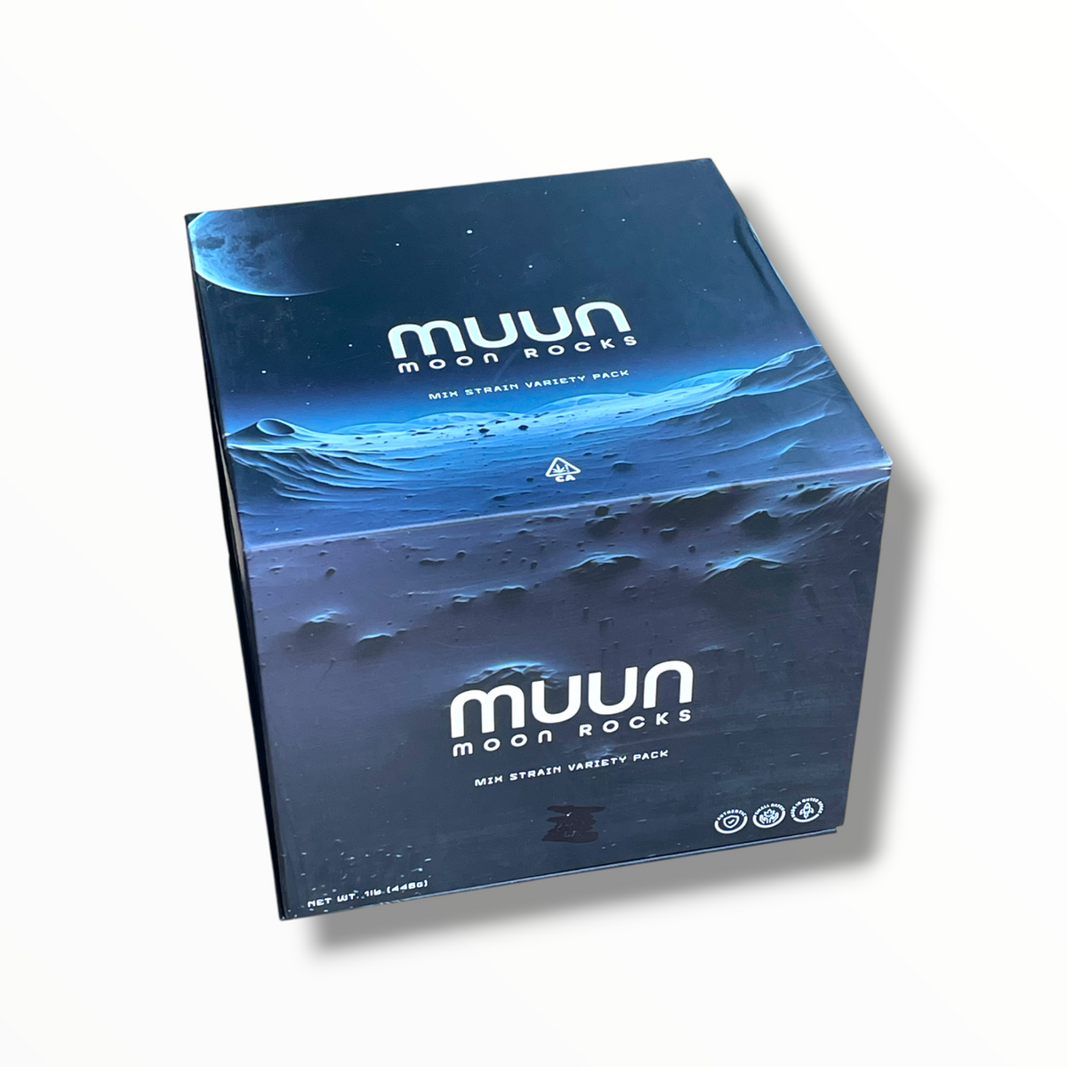 Muun Moon Rocks Min Strain Variety Pack 4 Muun Capsules - 16 Moon Rock Pods - Packaging Only