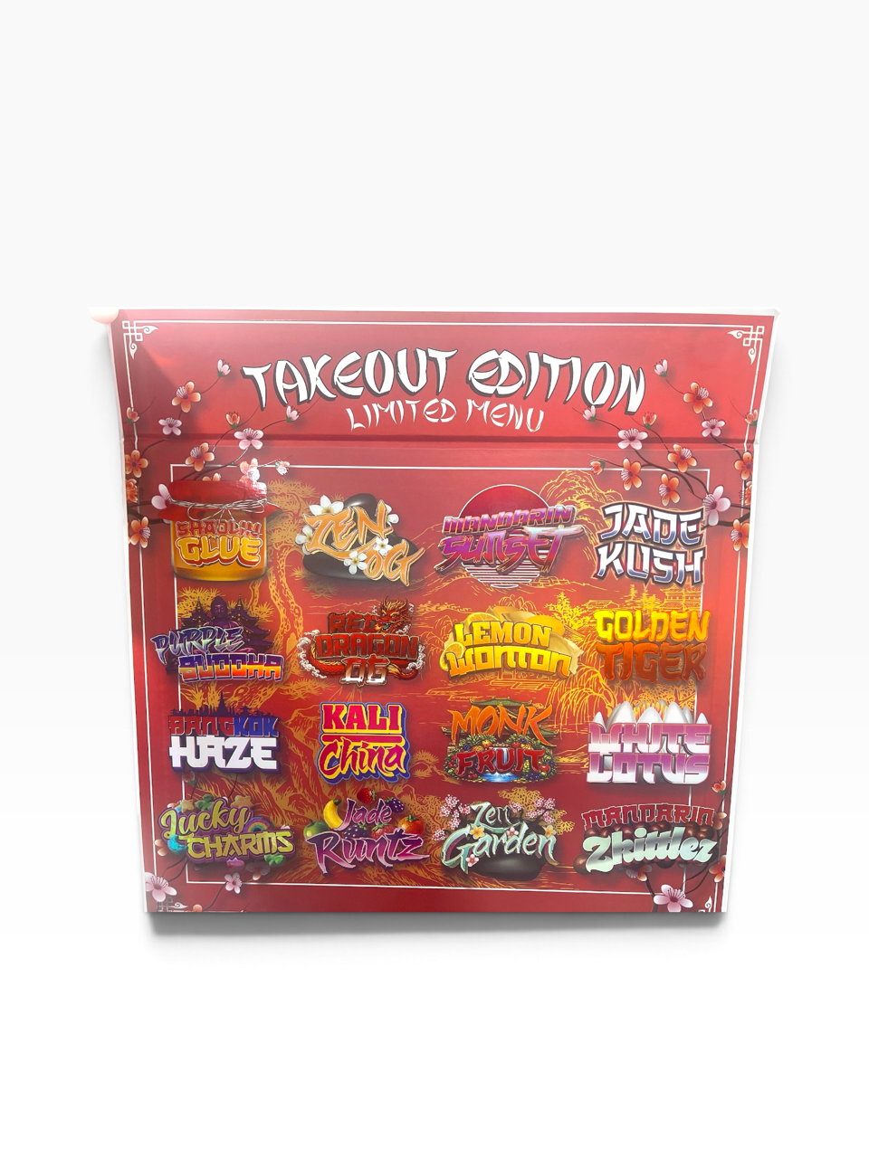 Whole Melt Takeout Edition — 16 Empty 1 oz Jars with Boxes & Display Packaging