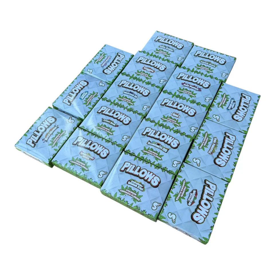 Pillows Assorted Master Box – 16 Boxes with Matching Mylar Bags