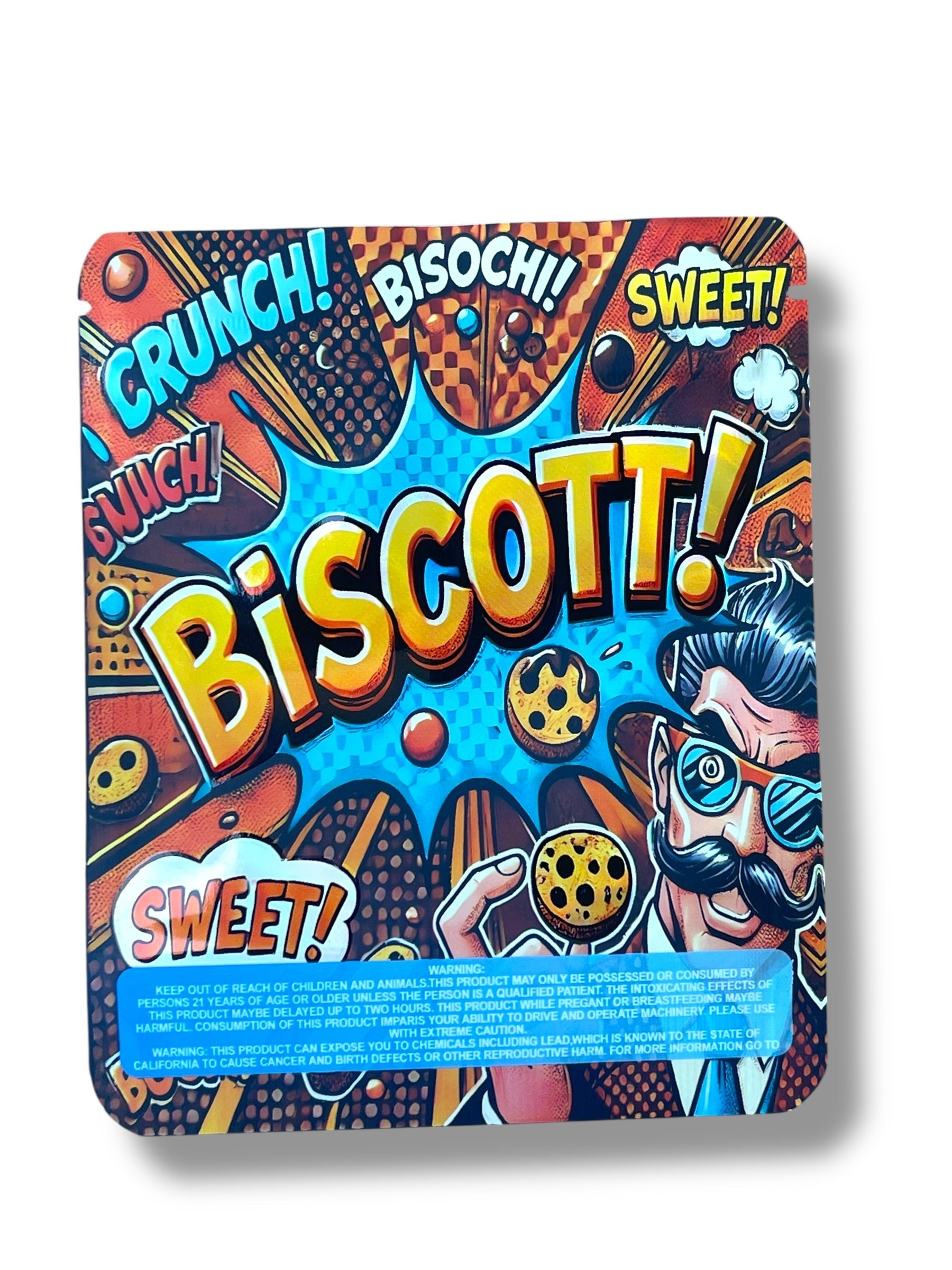 Biscotti 3.5g Mylar Bag- Packaging Only
