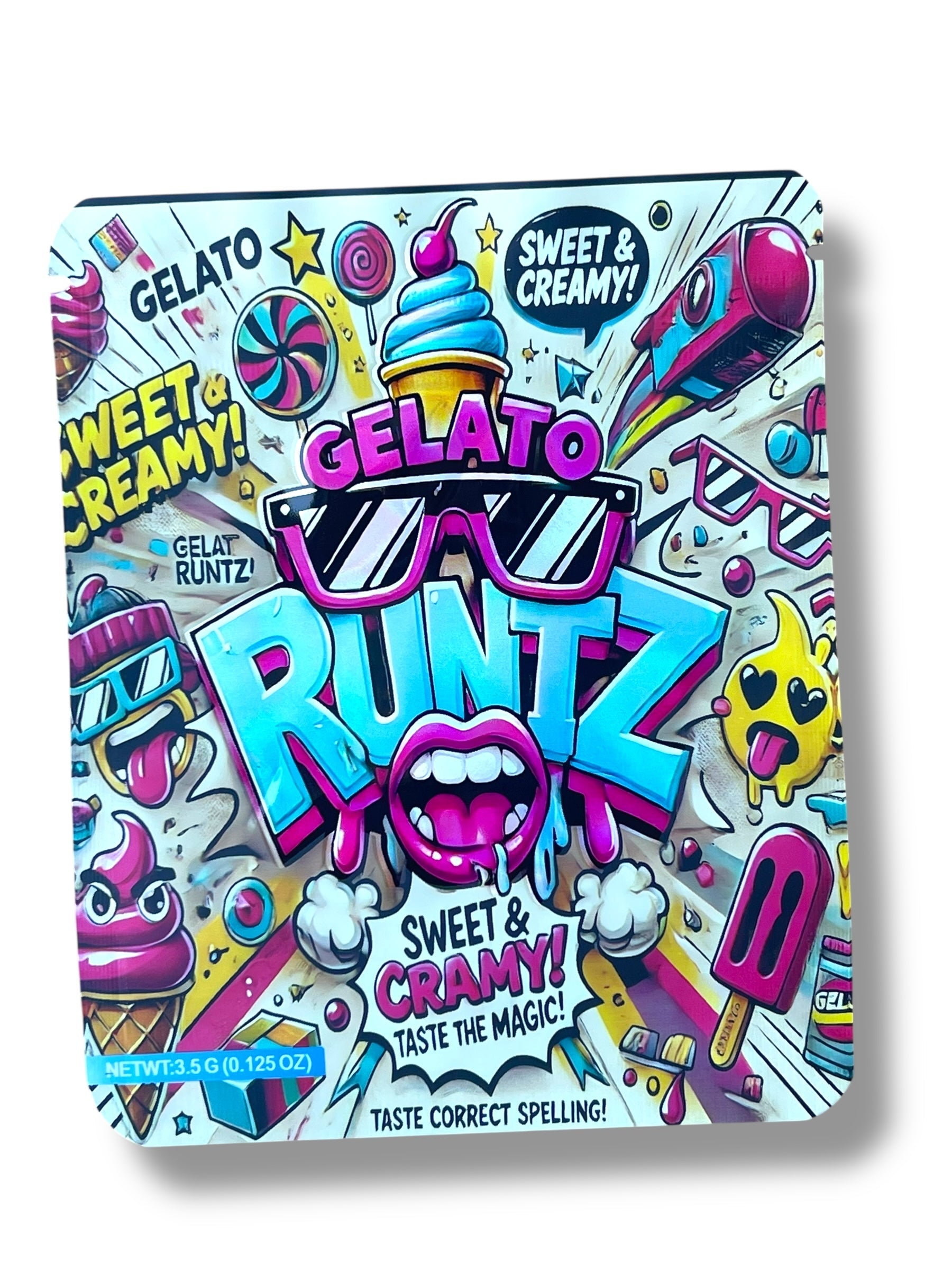 Gelato 3.5g Mylar Bag- Packaging Only