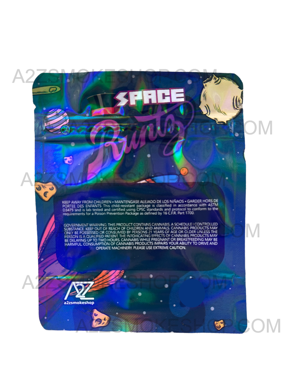 Black Unicorn-Space Holographic Mylar bag 3.5g