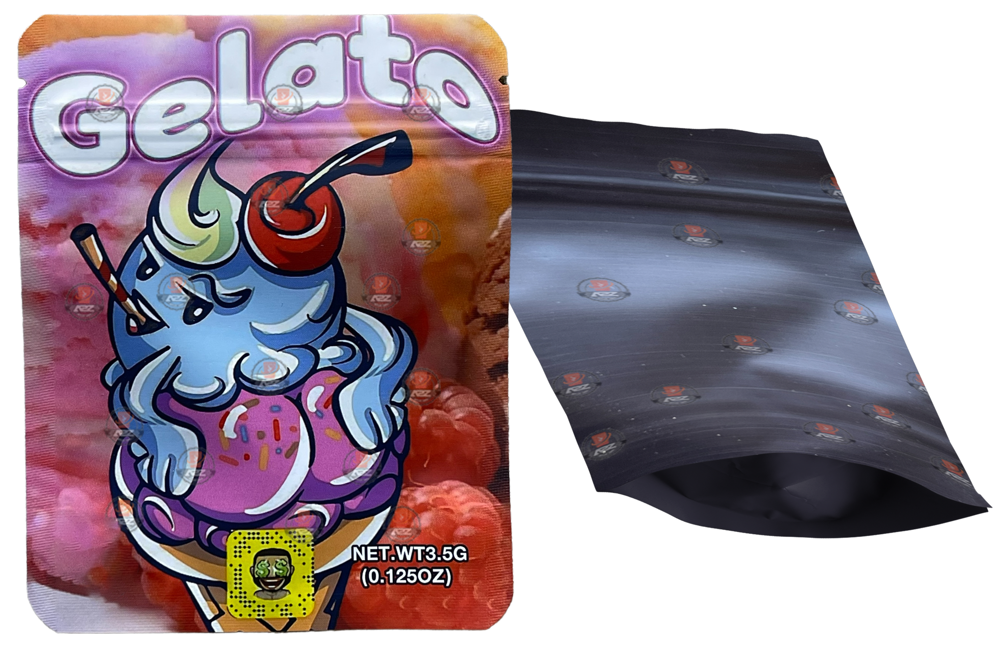 Gelato Mylar bag 3.5g Packaging Only