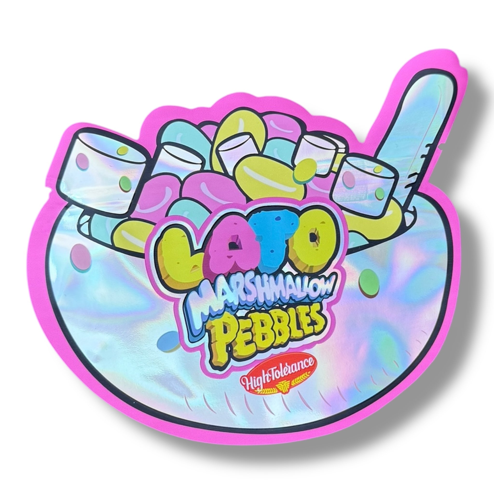 Lato Marshmallow Mylar Bags with Boxes 3.5g Box Packaging High Tolerance