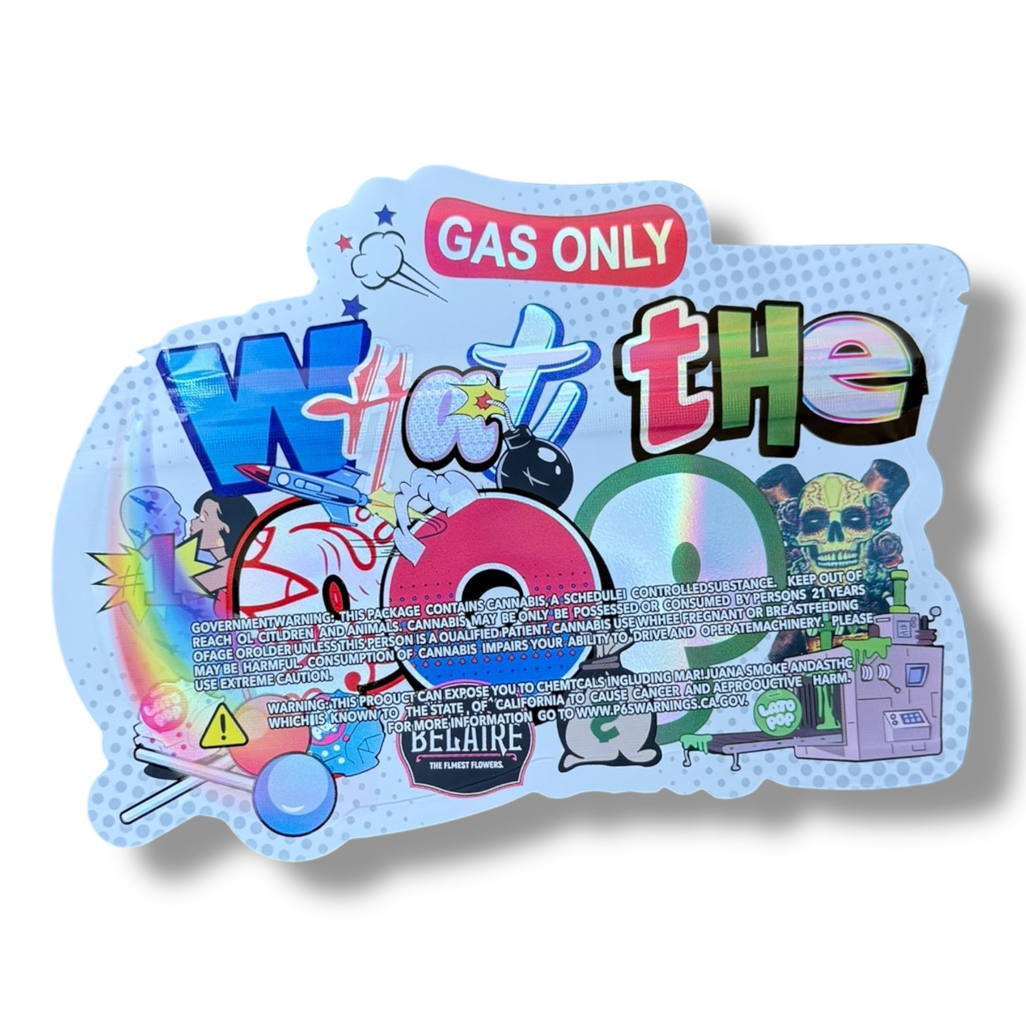 What the POP Mylar Bag 3.5g shape bag Belaire Lato Pop