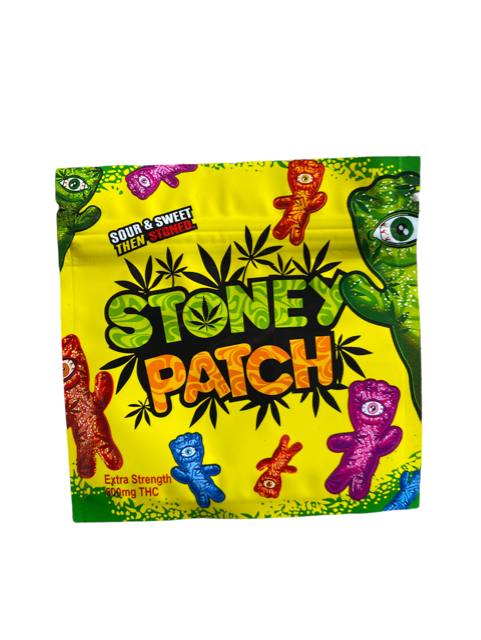 Stoney Patch Gummies 500mg Mylar bags