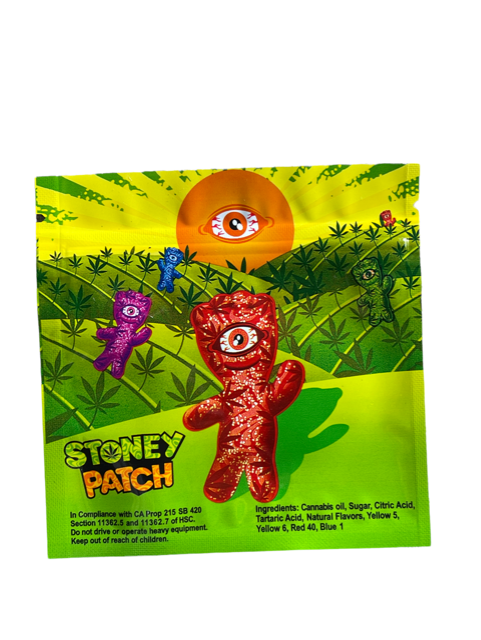 Stoney Patch Gummies 500mgMylar bags