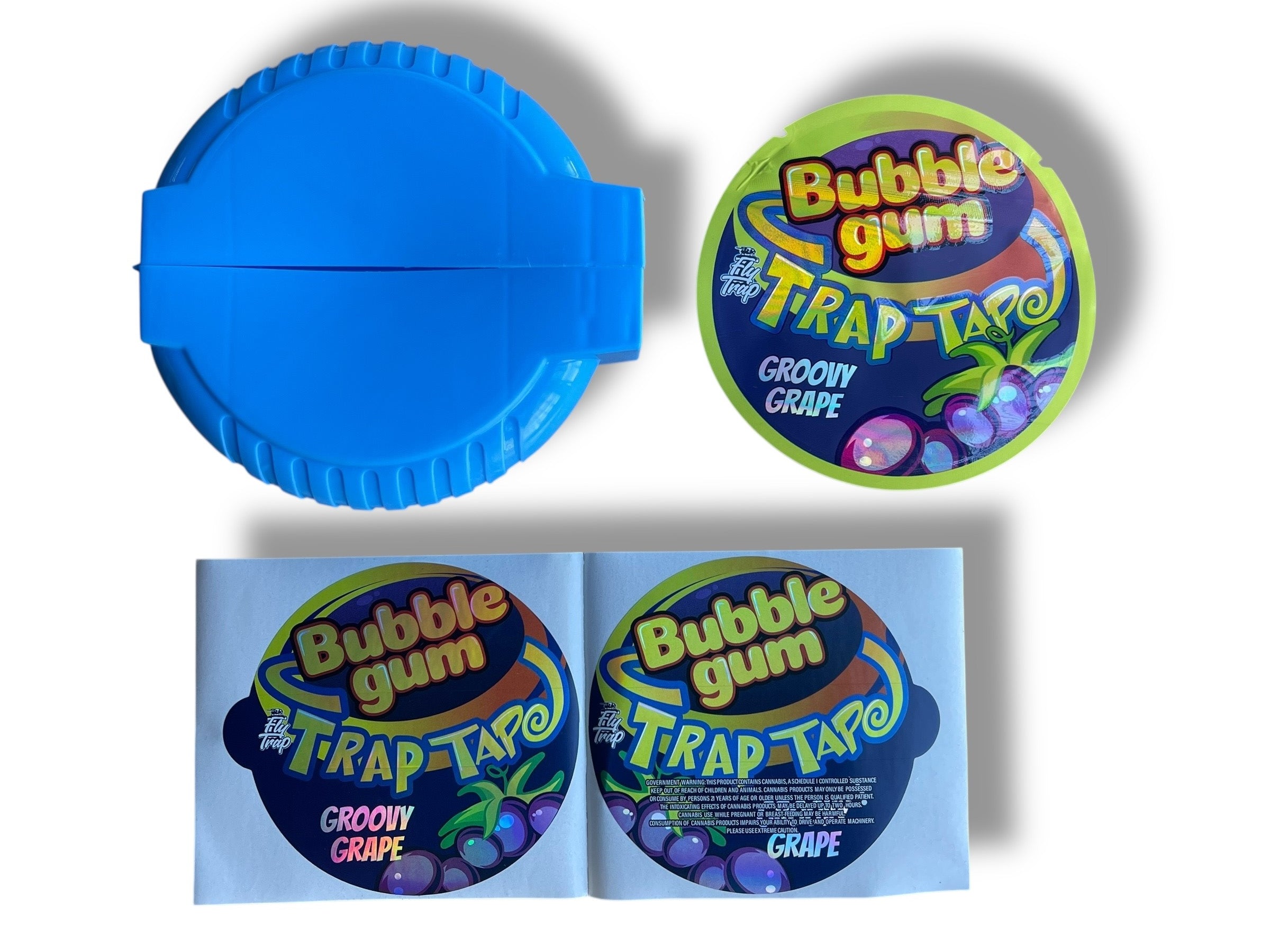 Bubble Gum Trap Tape 3.5g Plastic Container