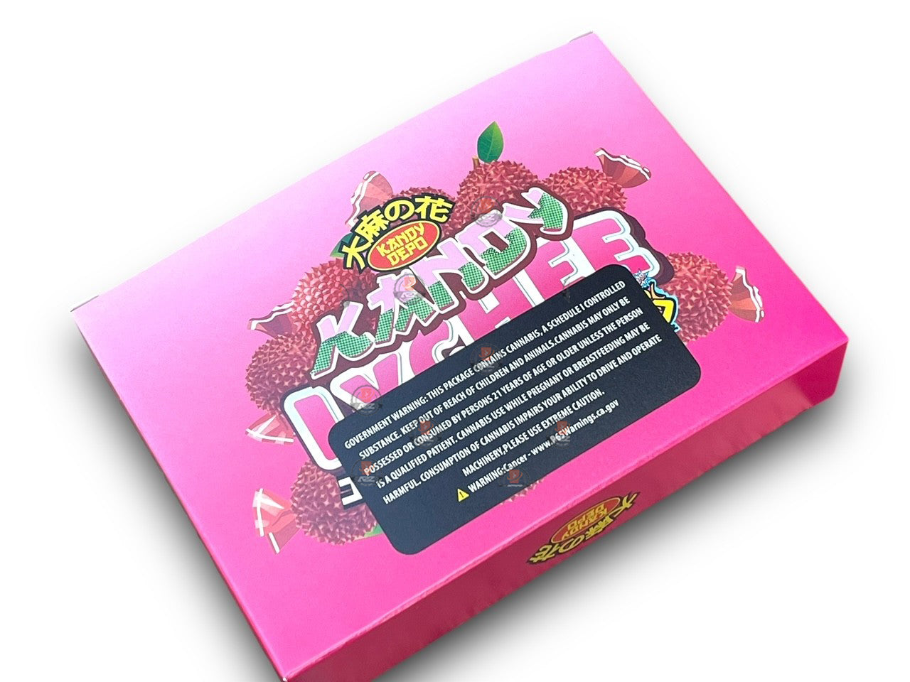 Kandy Depo Kandy Lychee Mylar Bags with Boxes 3.5g Box Packaging Holographic