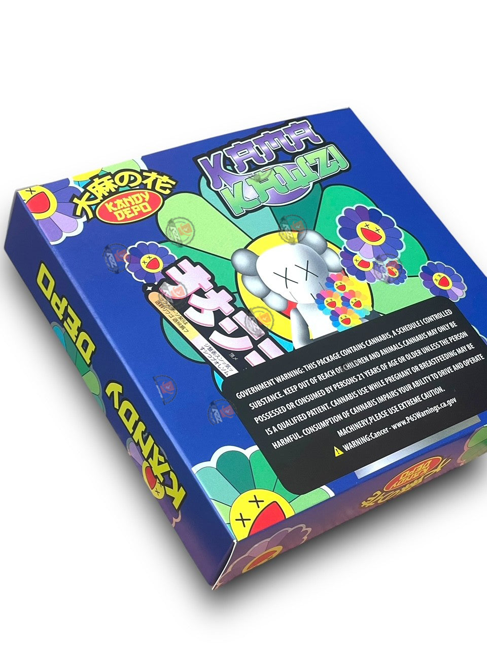 Kandy Depo Kama Kawzi Mylar Bags with Boxes 3.5g Box Packaging Holographic