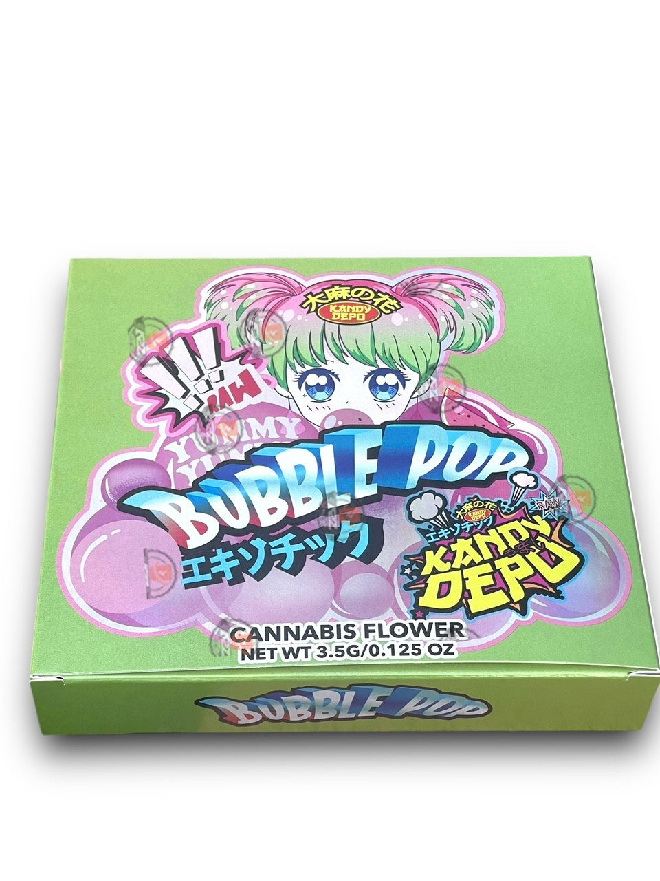Kandy Depo Dubble POP Mylar Bags with Boxes 3.5g Box Packaging Holographic