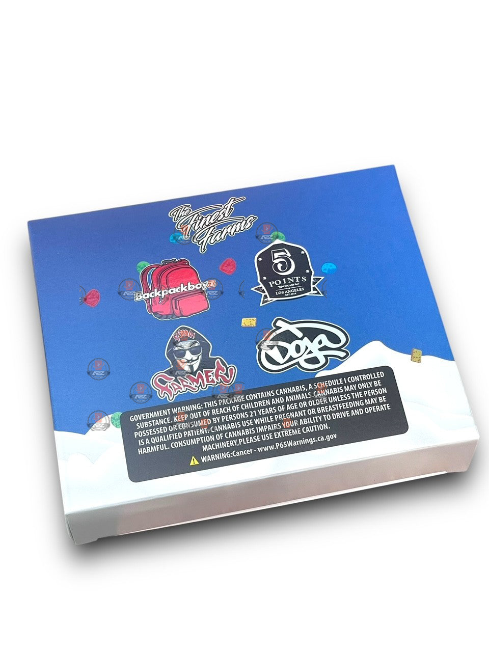 Crunch Berriez Mylar Bags with Boxes 3.5g Box Packaging Holographic