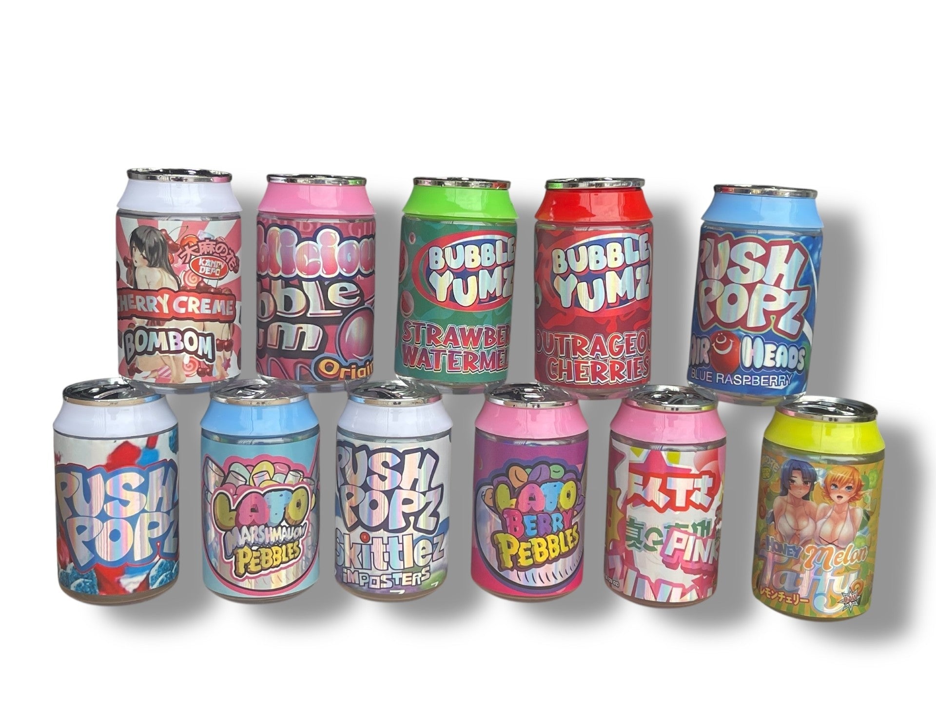 Plastic Can containers 3.5g