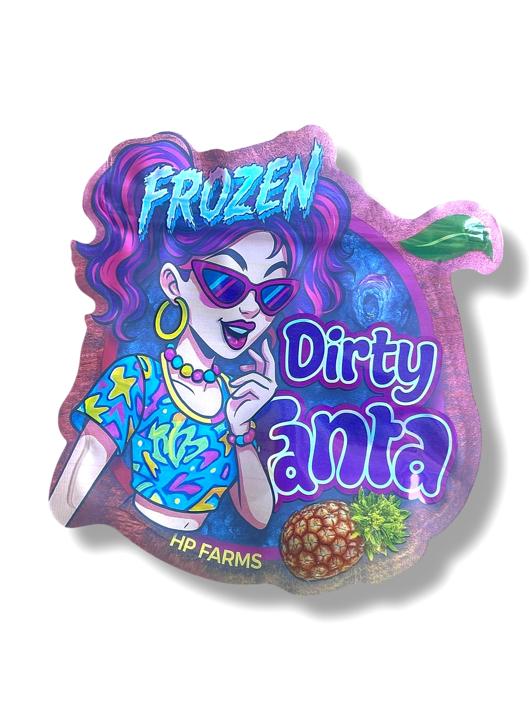 Frozen Dirty Fanta Mylar Bag 3.5g shape bags